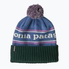 Cappello invernale Patagonia Powder Town park stripe: blu barbagianni
