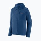 Felpa da uomo Patagonia R1 Thermal Full Zip Hoody clement blue trekking