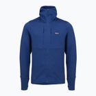 Felpa da uomo Patagonia R1 Thermal Full Zip Hoody clement blue trekking