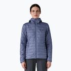 Piumino Patagonia Nano Puff Hoody donna blu corrente