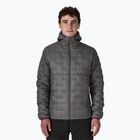 Piumino Patagonia Micro Puff Hoody da uomo grigio forgia