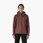 Giacca da pioggia Patagonia Torrentshell 3L da donna, rubino scuro