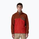 Felpa da uomo Patagonia LW Synch Snap-T P / O amanita red trekking