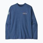 Patagonia felpa leggera da uomo Unity Fitz Wildrise Crew blu clemente