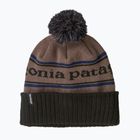 Cappello invernale Patagonia Powder Town park stripe: marlow brown