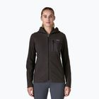 Felpa con cappuccio in pile R1 Air Full-Zip da donna, nero
