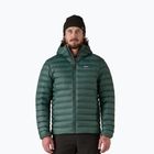 Giacca imbottita da uomo Patagonia Down Sweater Hoody cascade green