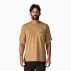 Maglietta da uomo Patagonia Boardshort Logo Pocket Responsibili talon oro