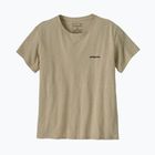 Maglietta da donna Patagonia P-6 Logo Responsabili-Tee in pomice