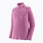 Felpa donna Patagonia Cap Thermal Weight Zip Neck viola acceso