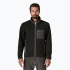 Patagonia felpa in pile da uomo Synch nero tinta unita