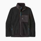 Patagonia felpa in pile da uomo Synch nero tinta unita