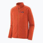 Felpa in pile da uomo Patagonia R1 Hybrid coal orange