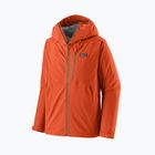 Giacca antipioggia da uomo Patagonia Granite Crest Rain coal orange
