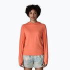 Felpa da donna Patagonia Capilene Cool Sun Hoody mellow melon/peach sherbet x-dye