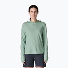 Felpa da donna Patagonia Capilene Cool Sun Hoody thermal blue/thin ice x-dye