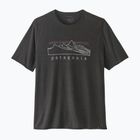 T-shirt da uomo Patagonia Cap Cool Trail Stratapeaks ink black