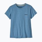 Maglietta da donna Patagonia P-6 Logo Responsibili-Tee shore blue