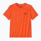 Maglietta da uomo Patagonia Repair Shop orange peel