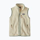 Gilet da donna Patagonia Retro Pile naturale con ellwood green