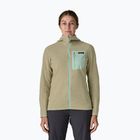 Felpa in pile da donna Patagonia R1 Air Full-Zip Hoody weathered stone