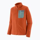 Felpa trekking da uomo Patagonia R1 Air coal orange