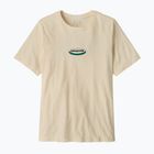 Maglietta da uomo Patagonia '95 Oval Logo undyed natural