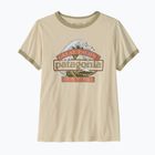 Maglietta da donna Patagonia Great Waves Ringer Tee undyed natural
