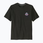Maglietta trekking da uomo Patagonia Great Waves Responsibili Tee black