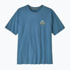 Maglietta trekking da uomo Patagonia Great Waves Responsibili Tee shore blue