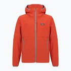 Giacca softshell da uomo Patagonia R1 TechFace Hoody hot ember