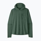 Felpa da uomo Patagonia Cap Cool Sun Hoody Canopy Green - Light Canopy Green X-Dye
