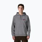 Felpa da uomo Patagonia Great Waves Uprisal Hoody gravel heather