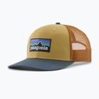 Cappellino con visiera Patagonia P-6 Logo Trucker Hat lynx tan