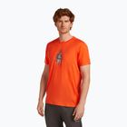 Maglietta da uomo icebreaker Merino 150 Tech Lite Bear Tour fervid