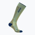 Calze da sci uomo Icebreaker Merino Ski+ Medium OTC Mountain Contour seaglass/atlantis/trail