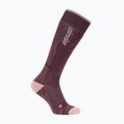 Calze da sci donna icebreaker Merino Ski+ Medium OTC Mountain Contour java/blush/summit