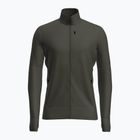 Felpa da trekking uomo Icebreaker Merino 260 Quantum IV LS Zip dark loden