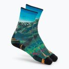 Calze da donna Smartwool Hike Mountain Lake Print Crew capri