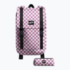 Zaino urbano Vans Utility 18 l checkerboard pink fizz