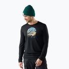 Longsleeve da uomo Smartwool First Chair Pursuit Active LS black