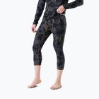 Pantaloni termici da uomo Smartwool Classic Thermal Merino Base Layer 3/4 Bottom Boxed black tie dye/hny gold