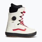 Scarponi da snowboard uomo Vans Invado OG M marshmallow/racing red