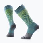 Calze da snowboard Smartwool Snowboard Full Cushion Iguchi OTC dusty teal