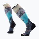 Calze da sci Smartwool Ski Targeted Cushion Winter Phase Print OTC purple dawn