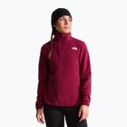 Pile donna The North Face Glacier Fleece 1/4 Zip burgundy crush