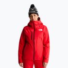 Giacca da sci da donna The North Face Descendit elevation red