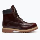Scarpe da uomo Timberland Premium 6 In Lace burgundy full grain