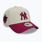 Cappello da baseball New Era WS Patch Eframe New York Yankees beige chiaro