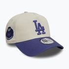 Cappello da baseball New Era WS Patch Eframe Los Angeles Dodgers beige chiaro